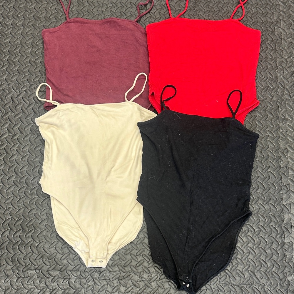 Women’s Ribbed Bodysuits